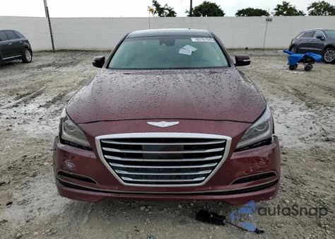 2015 Hyundai Genesis 3.8L from USA, damaged, VIN KMHGN4JE5FU021392